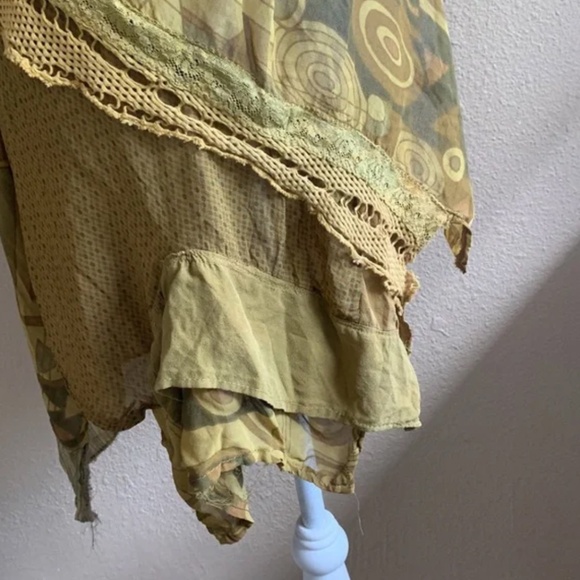 ANNELISE JACOBSON OF LONDON INDIE BOHO TUNIC S/M WOMENS - Picture 6 of 7